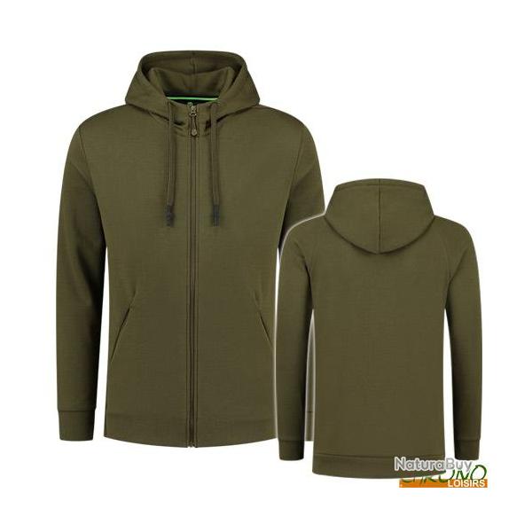 Sweat Zipp Korda Zip Pro Hoodie Olive