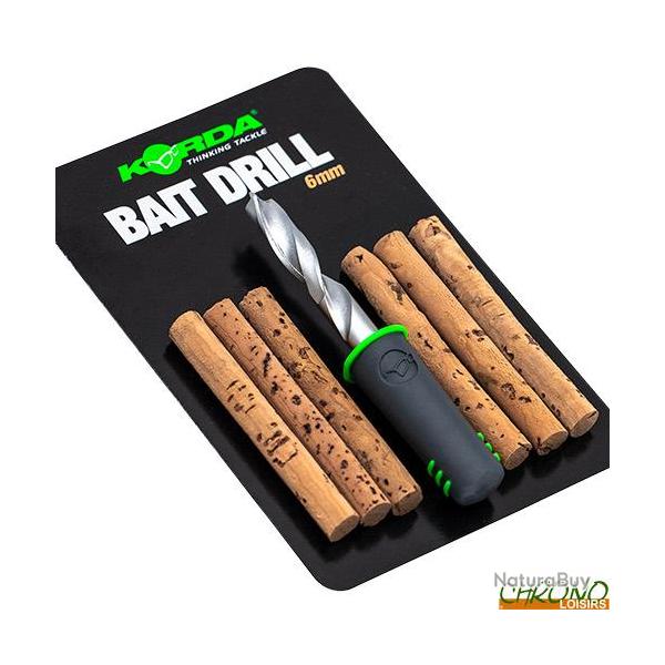 Foret  Tiger Korda Bait Drill & Cork Sticks 6mm