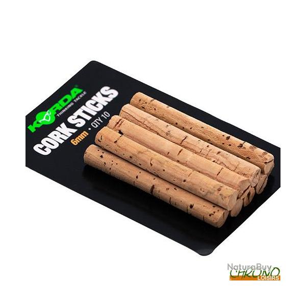 Btonnet de Lige Korda Cork Sticks 6mm (par 10)