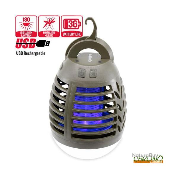 Lampe de Biwy Trakker Anti-Moustiques Nitelife Bug Blaster