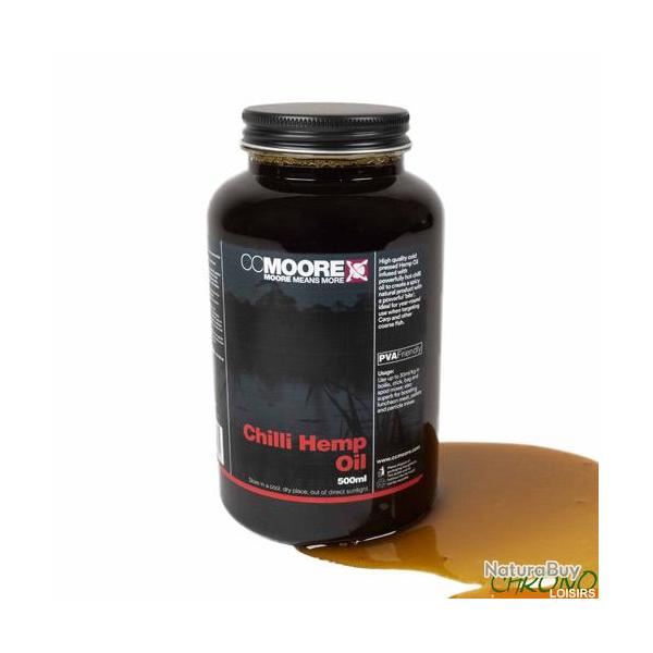 Attractant CC Moore Chilli Hemp Oil 500ml