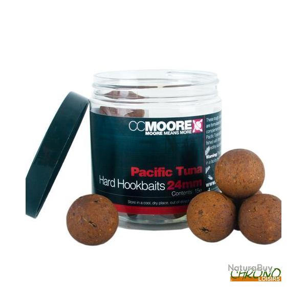 Bouillettes CC Moore Pacific Tuna Hard Hookbaits 24mm