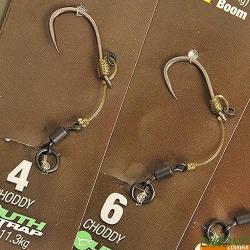 Bas de Ligne Korda Hinge Rig Choddy Mouth Trap IQ2 20lbs sans Ardillon n° 6