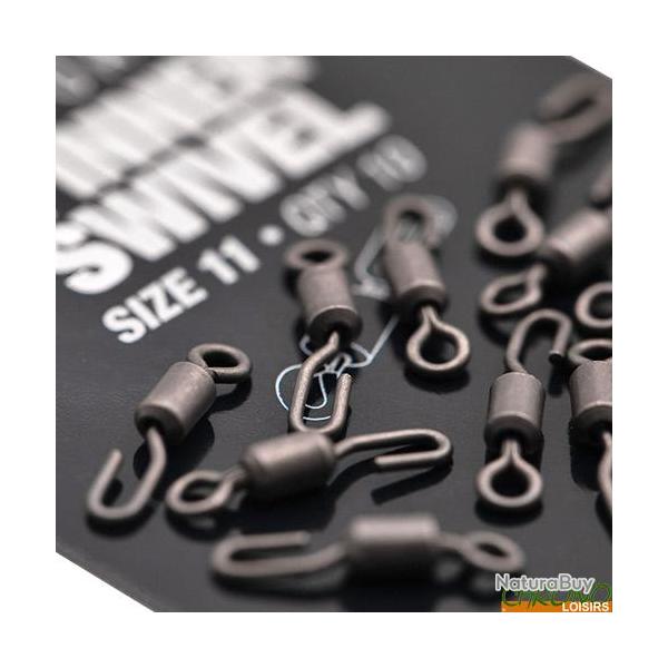 Emerillon Korda PTFE Spinner Swivel T11 (par 10)