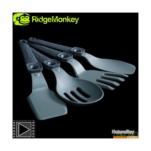 Ustensiles de Cuisine RidgeMonkey Q-Lock Ustensil Set