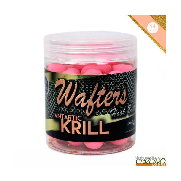 Bouillettes Equilibres + Dumbells Pro Elite Baits Gold Antartic Krill 14mm 110g