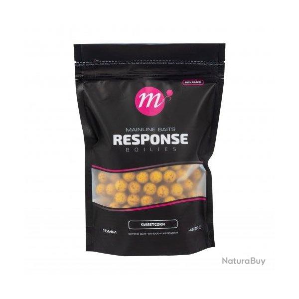 Bouillettes Mainline Response Sweetcorn 15mm 450g