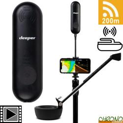 Pack Amplificateur Wifi Deeper pour Bateau Amorceur