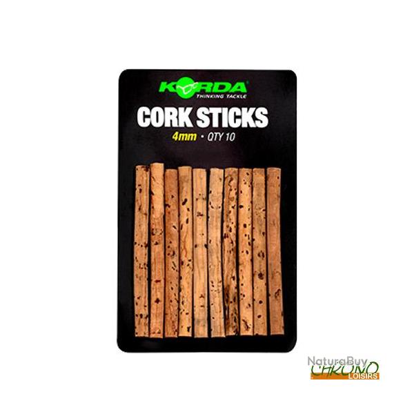 Btonnet de Lige Korda Cork Sticks 4mm (par 10)