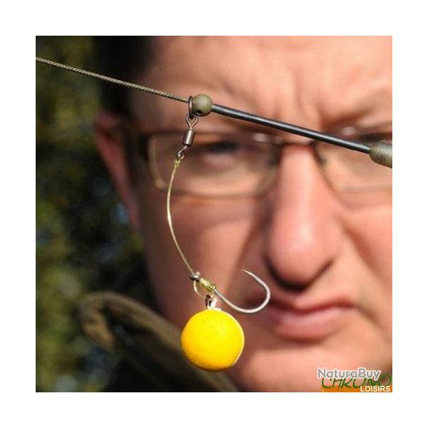 Bas de Ligne Korda Chod Rig sans Ardillon (par 3) Court - Hameon n4