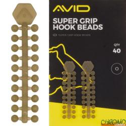 Stops Anneaux Avid Carp Super Grip Hook Beads (par 40)