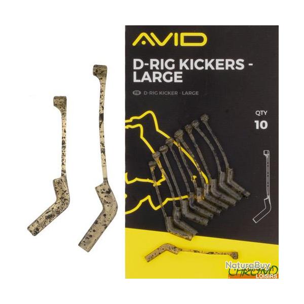 Adaptateur Avid Carp D-Rig Kicker (par 10) Small