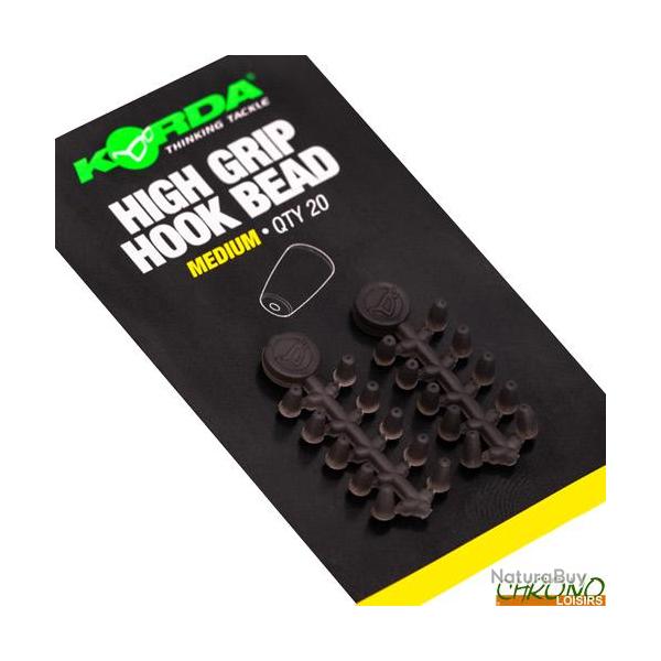 Perle Korda pour Hameon High Grip Hook Bead (par 20) Medium