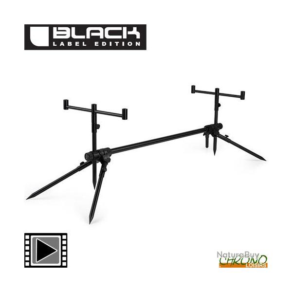 Rod Pod Fox Black Label Slim Pod 3 cannes