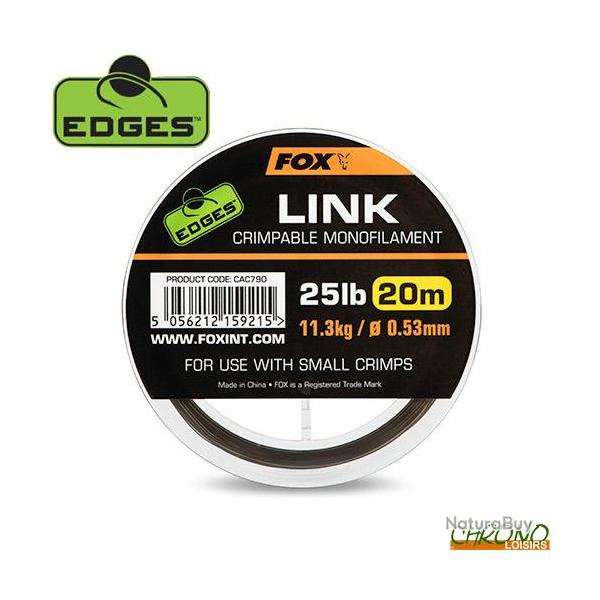 Monofilament Fox Edges Link 20m 0.53mm