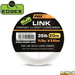 Fluorocarbon Fox Edges Link Illusion 20m 0.64mm