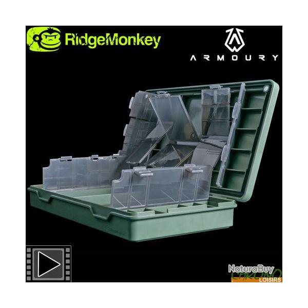 Boite  Accessoires RidgeMonkey Armoury Lite Tackle Box