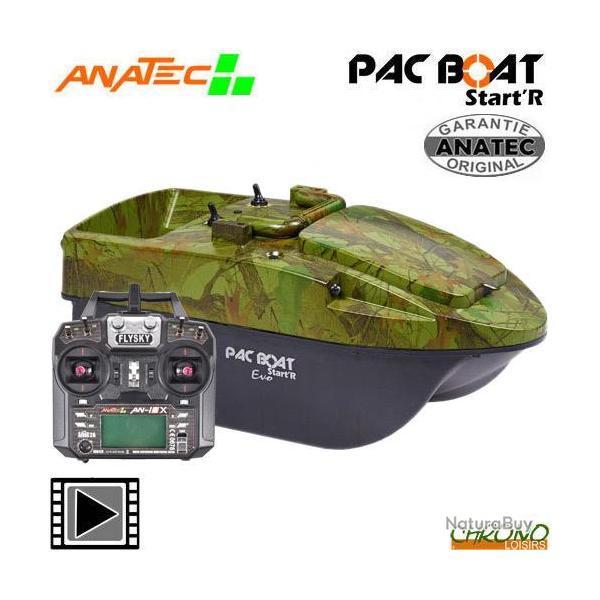 Bateau Amorceur Anatec Pac Boat Start'r Camo Wood AN-i6X