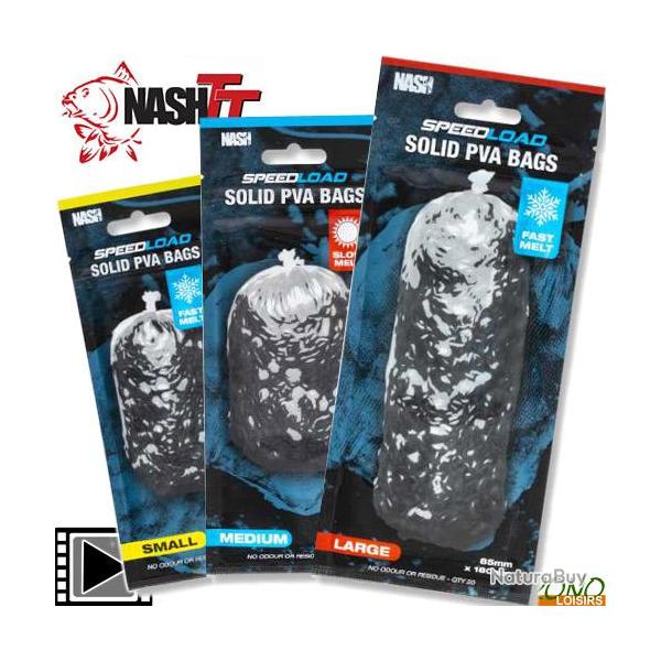 Recharge Sac PVA Nash Speedload  Fast Melt Large