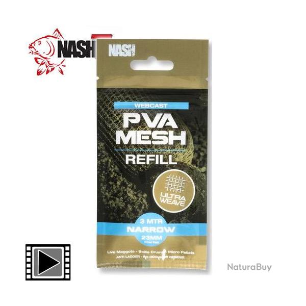 Recharge PVA Nash Webcast Ultra Weave Narrow Narrow