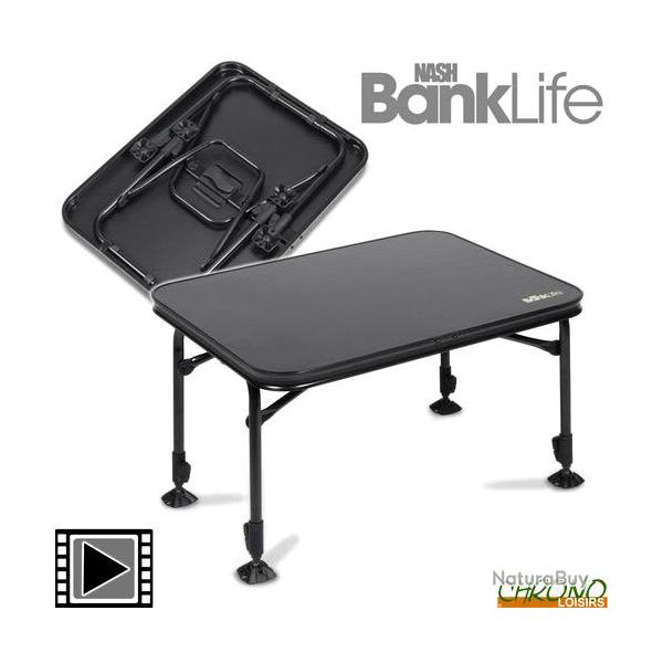 Table de Biwy Nash Bank Life Adjustable  Small