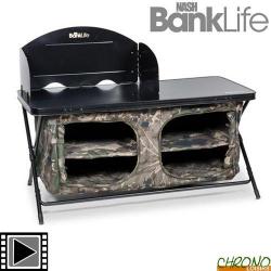 Table de Biwy Nash Bank Life Cook Station Camo