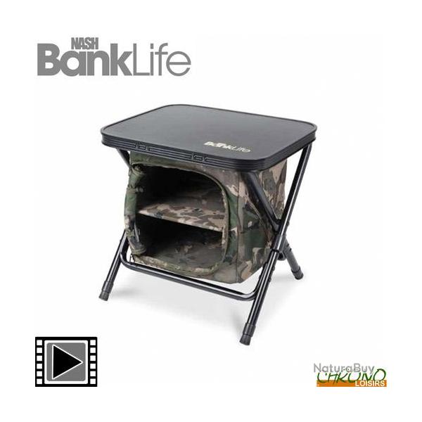 Table de Biwy Nash Bank Life Bedside Station Camo Small