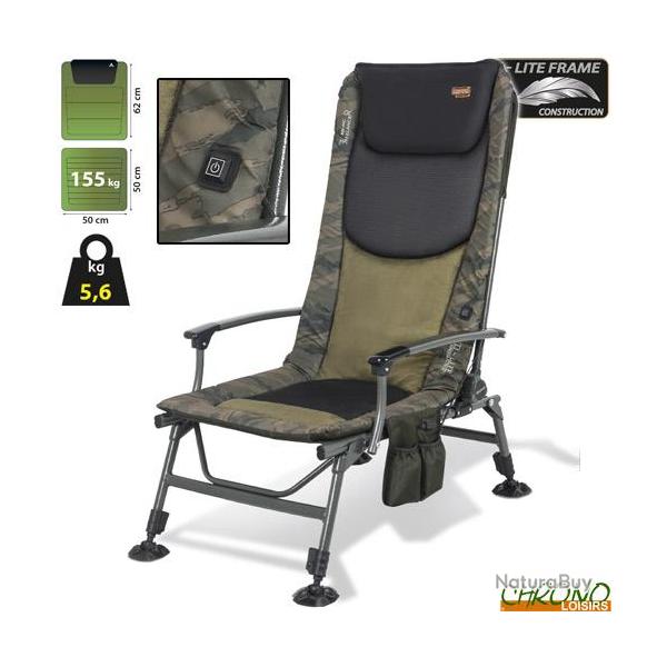 Level Chair Chauffant Anaconda Ti-Lite Big Daddy Head Control