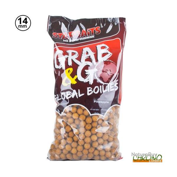 Bouillettes Starbaits Grab & Go Pineapple 14mm 2.5kg