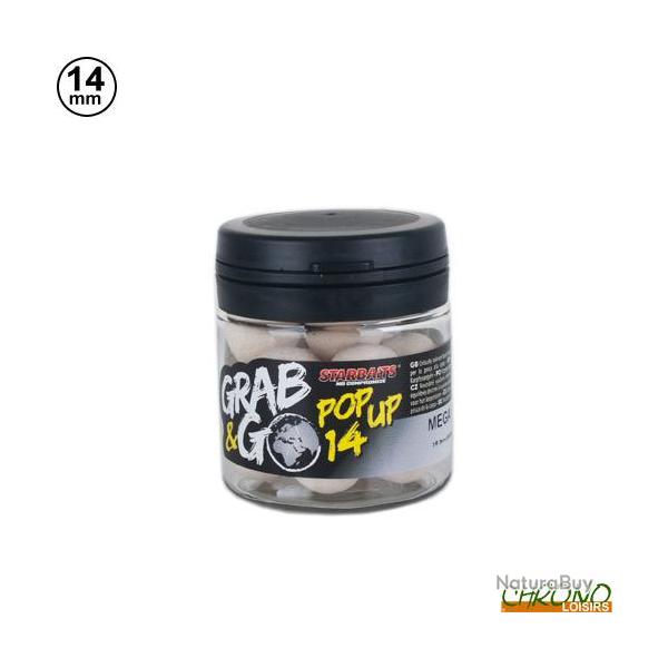 Pop Ups Starbaits Grab & Go Mega Fish 14mm 20g