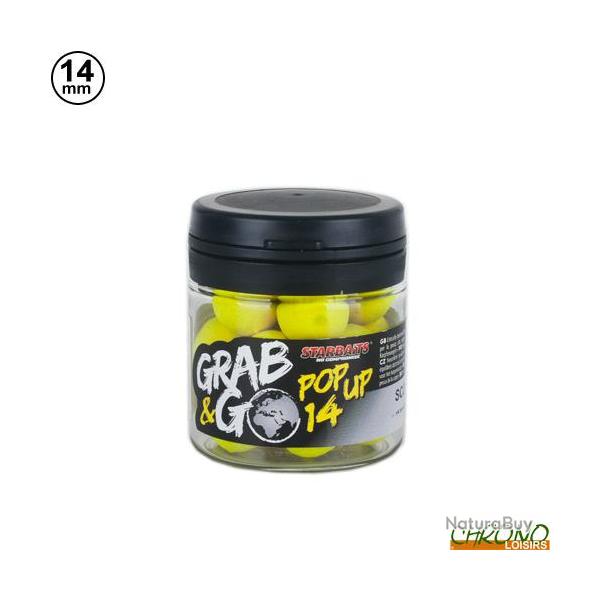 Pop Ups Starbaits Grab & Go Scopex 14mm 20g