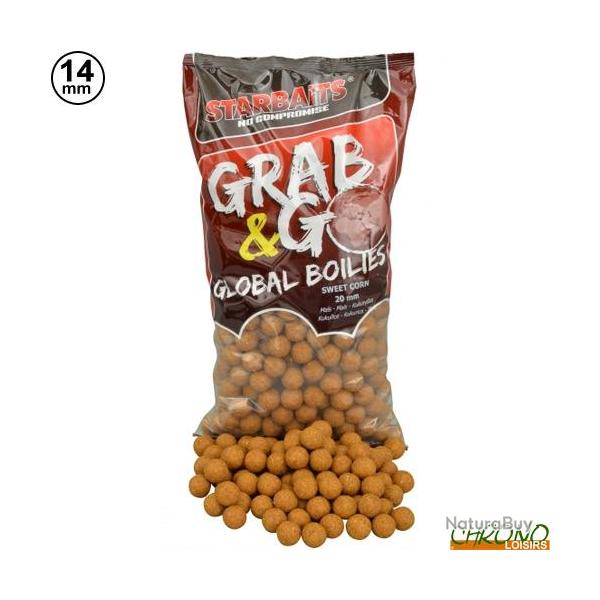 Bouillettes Starbaits Grab & Go Sweet Corn 14mm 2.5kg