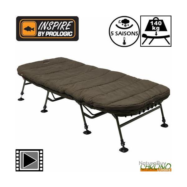 Bed Chair Prologic Inspire Daddy Sleep System 8 pieds 5 saisons