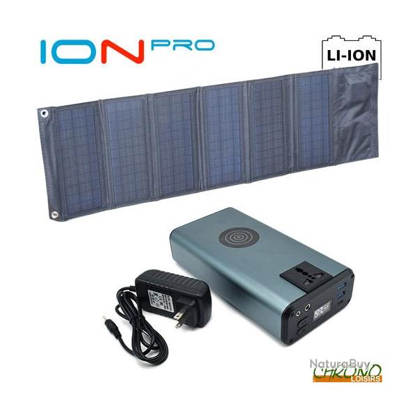 Batterie Powapacs Ion Pro 26400mAh + Panneau Solaire 24W