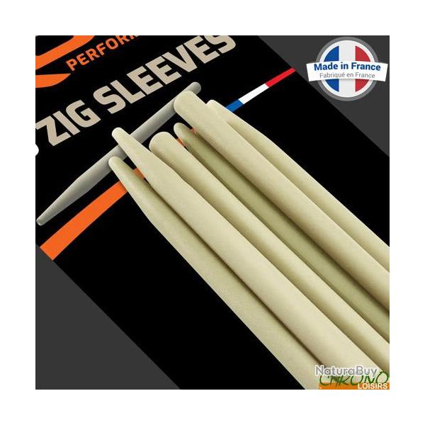 Anti Tangle ROK Zig Sleeve Gravel (par 15)