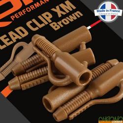 Clip Plomb ROK Lead Clip XM Brown (par 10)