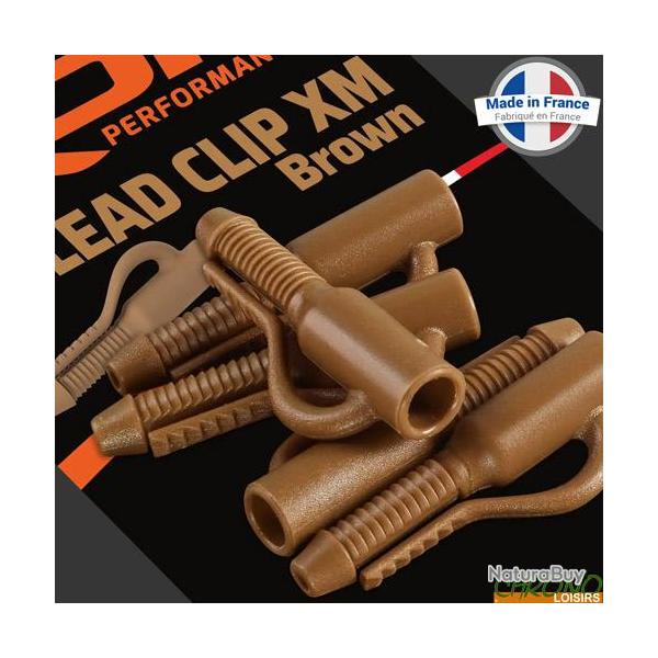 Clip Plomb ROK Lead Clip XM Brown (par 10)