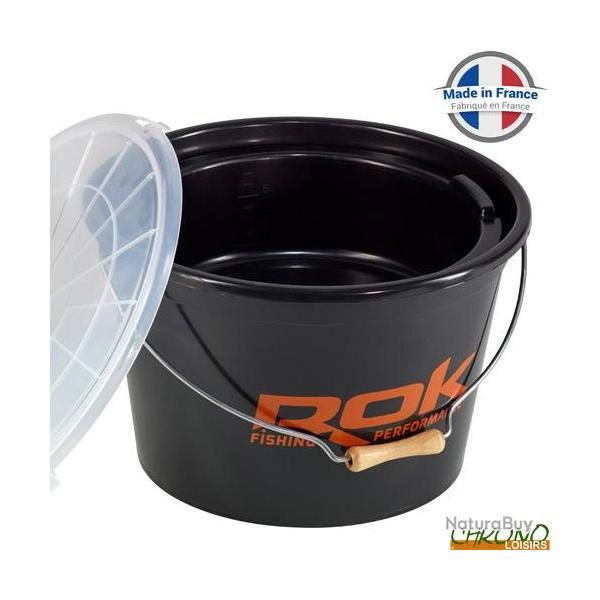 Seau Rond ROK Round Bucket Complet Noir 25L