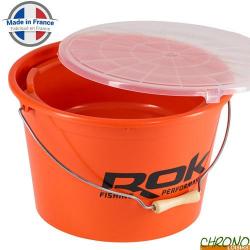 Seau Rond ROK Round Bucket Complet Orange 25L