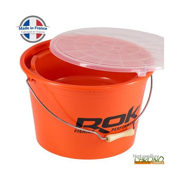 Seau Rond ROK Round Bucket Complet Orange 25L