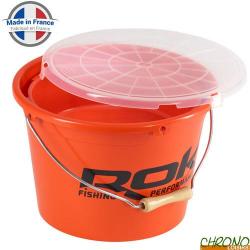 Seau Rond ROK Round Bucket Complet Orange 13L