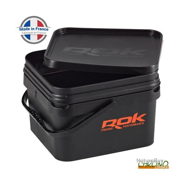 Seau Carr ROK Square Bucket Complet Noir 10L