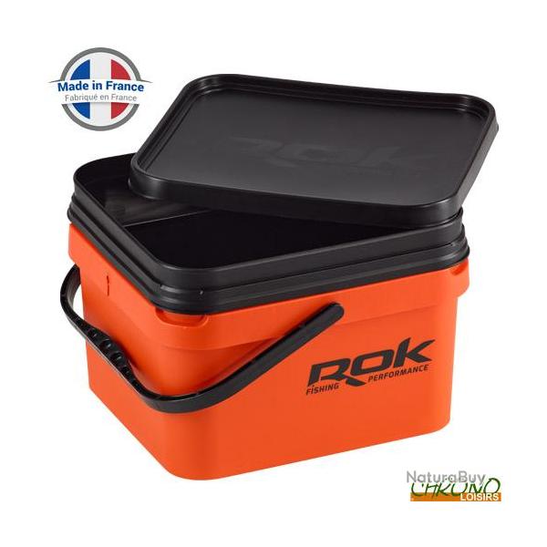 Seau Carr ROK Square Bucket Complet Orange 10L