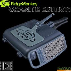 Toaster RidgeMonkey Connect Granite Edition Pan & Griddle XXL