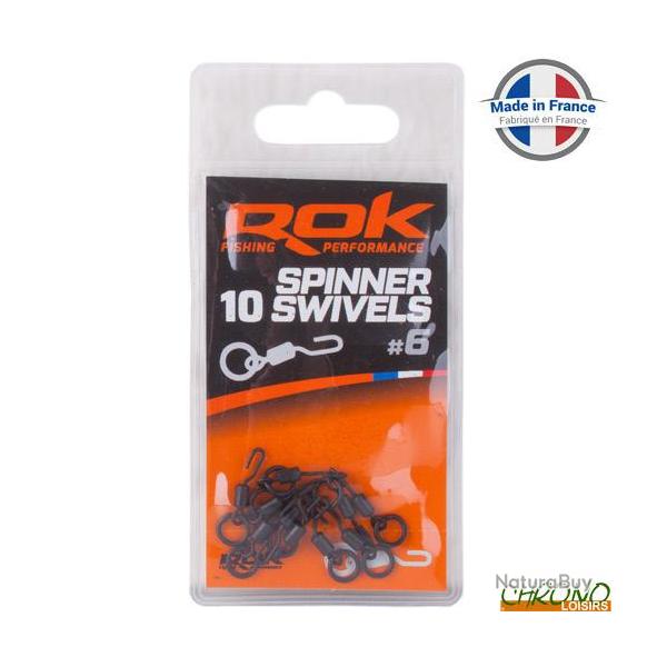 Emerillon ROK Spinner Swivel (par 10) N4