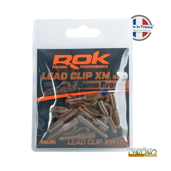 Clip Plomb ROK Lead Clip XM Camo (par 10)