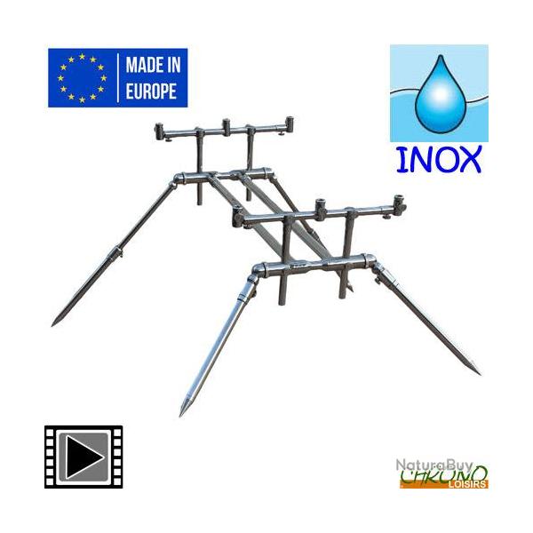 Rod Pod Holdcarp Brilliant Inox 3 cannes