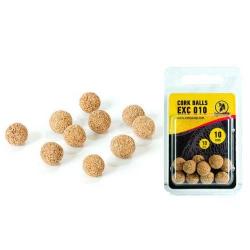 Bille de Liège Extra Carp Cork Balls EXC 10mm (par 10)