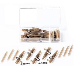 Clip Plomb Extra Carp Heavy Lead Clip Box Camou (par 10)