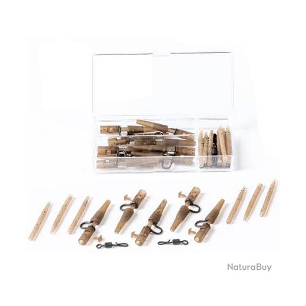 Clip Plomb Extra Carp Heavy Lead Clip Box Camou (par 10)